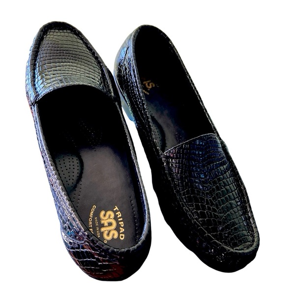 SAS Simplify - Everyday Croc Black Loafer - 11 Wide - Picture 2 of 8